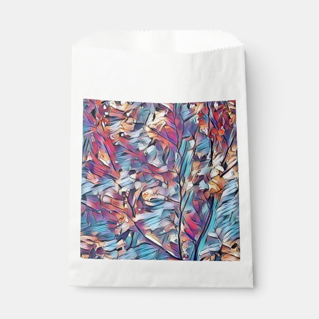 TREE ABSTRACT   FAVOUR BAGS (Front)