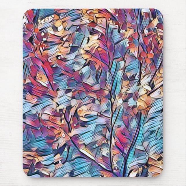 TREE ABSTRACT MOUSE MAT (Front)