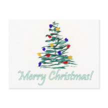 Tree and Bulbs - Merry Christmas!