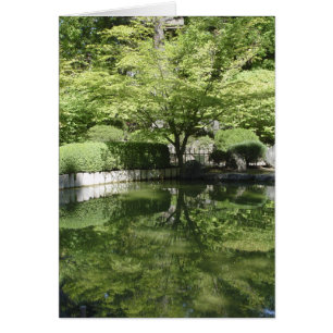 Tree and Pond Card