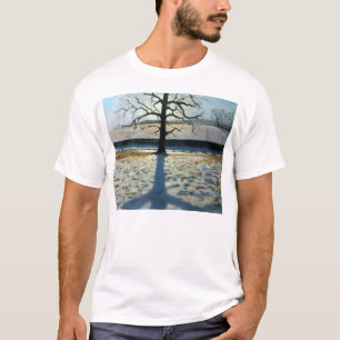 Tree and Shadow Calke Abbey Derbyshire T-Shirt