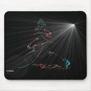 Tree and the Night Star Mouse Mat