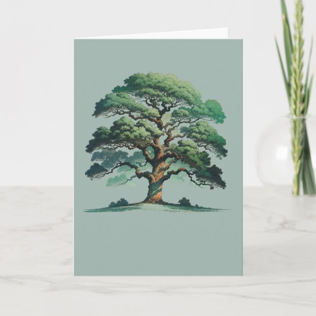 Tree Art                                           Card (Front)