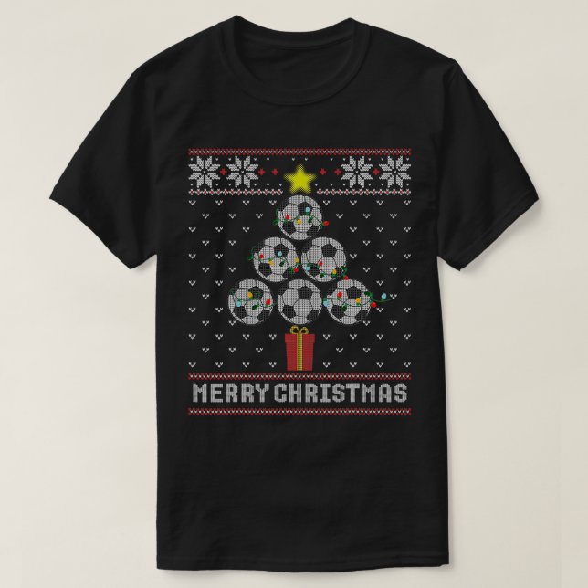 Tree Balls Merry Christmas Ugly Sweater  (Design Front)
