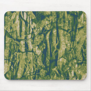 Tree bark camouflage pattern mouse mat
