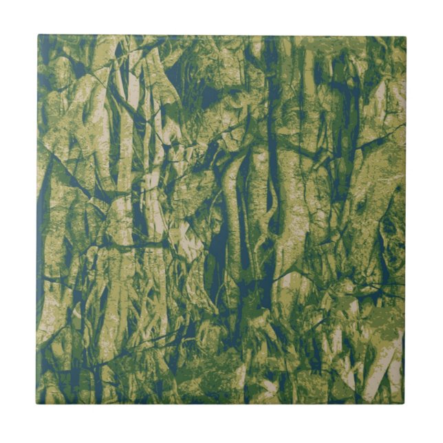 Tree bark camouflage pattern tile (Front)
