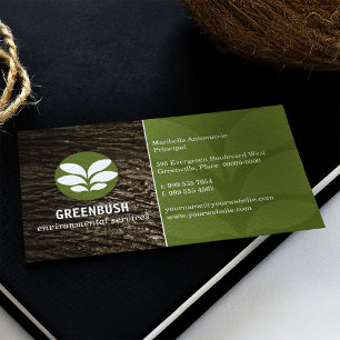 Tree Bark Environmental Business Card