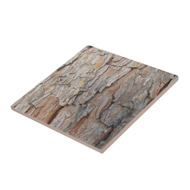 Tree Bark Fall Autumn Patterns Tile (Side)