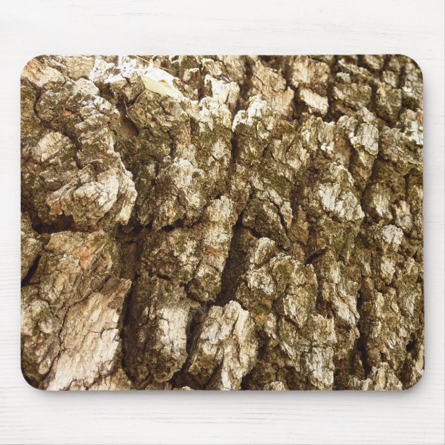 Tree Bark II Natural Textured Design Mouse Mat (Front)