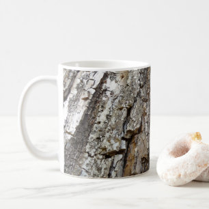Tree Bark IV Abstract Nature Coffee Mug