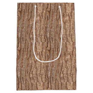 tree bark medium gift bag