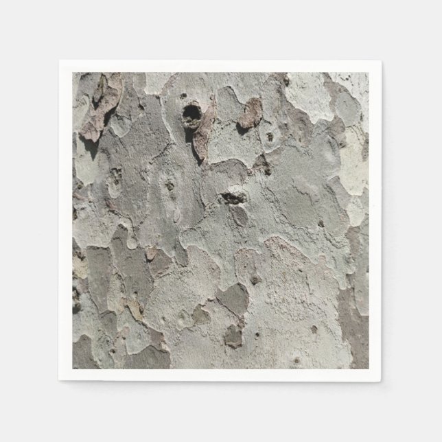 Tree bark pattern napkins (Front)