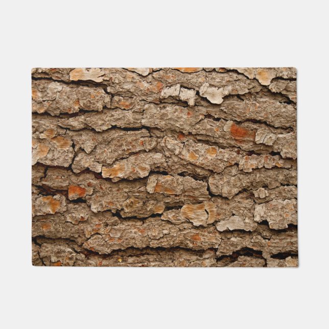 Tree Bark Texture Doormat (Front)