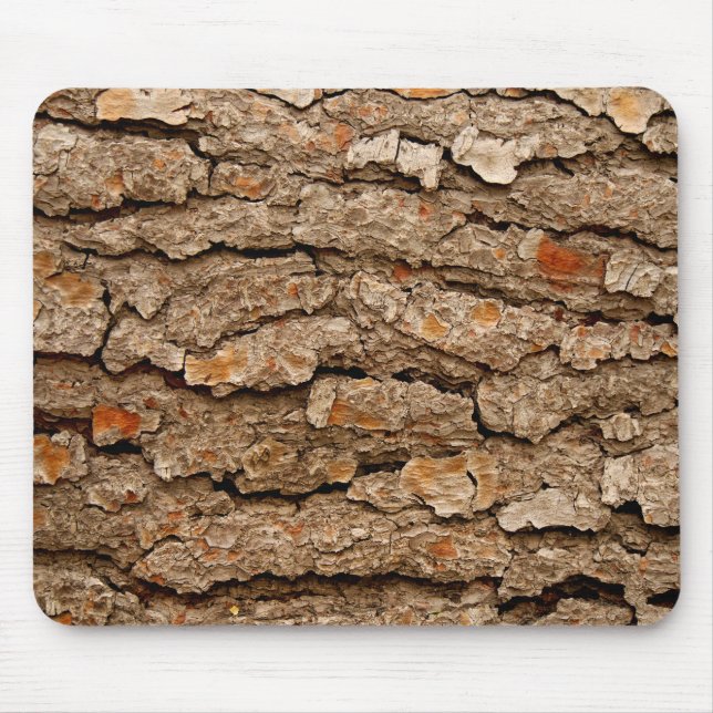 Tree Bark Texture Mouse Mat (Front)