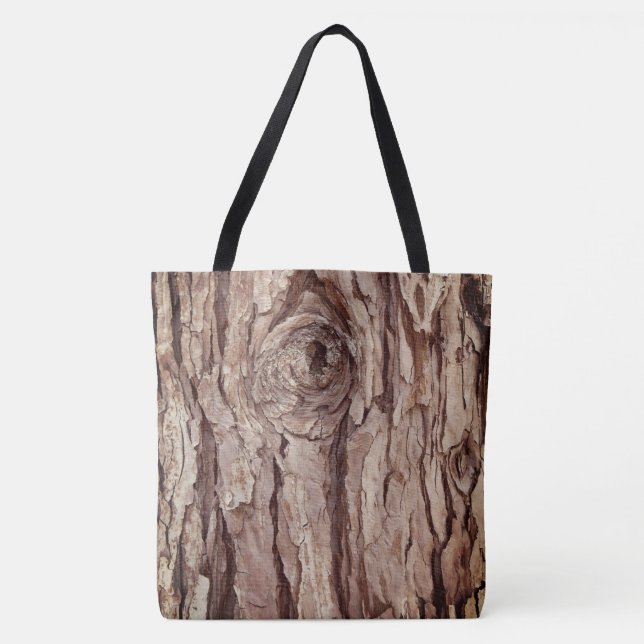 Tree Bark Tote Bag (Front)