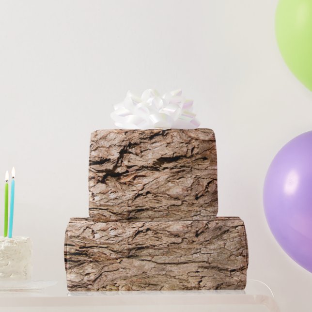 Tree Bark Wrapping Paper (Party Gifts)
