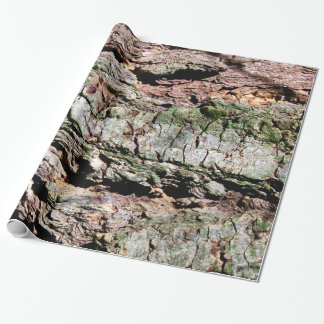 Tree bark wrapping paper