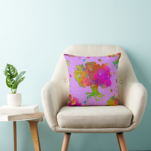 Tree Birds Evensong Cushion
