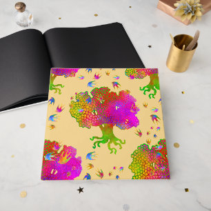 Tree Birds Sunshine Guest Book