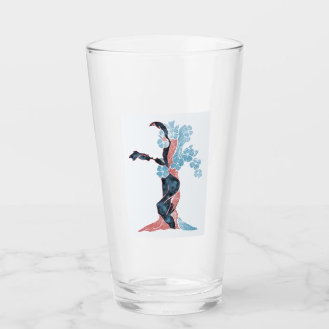 Tree Blossom Glass (Front)