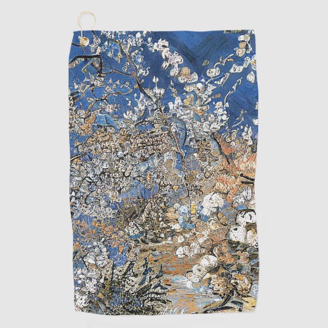 TREE BLOSSOM GOLF TOWEL (Front)