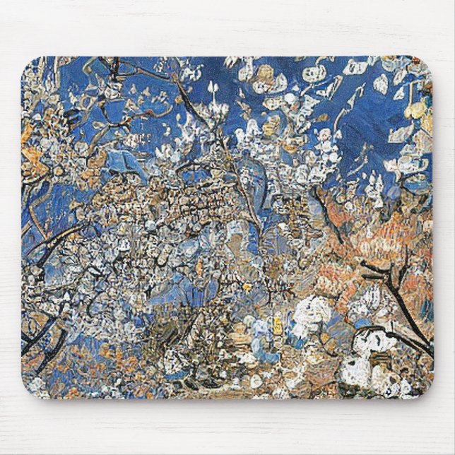 TREE BLOSSOM MOUSE MAT (Front)