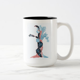 Tree Blossom Two-Tone Coffee Mug