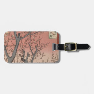Tree Blossoms Plum Garden Japanese Luggage Tag