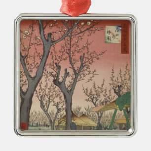 Tree Blossoms Plum Garden Japanese Metal Tree Decoration