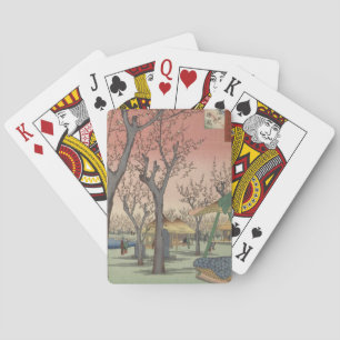 Tree Blossoms Plum Garden Japanese Playing Cards