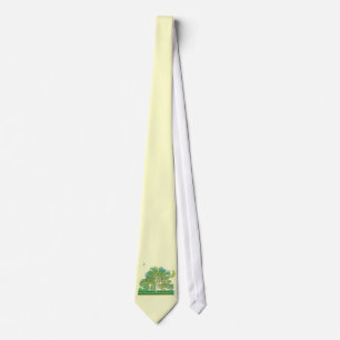 Tree Blues Tie