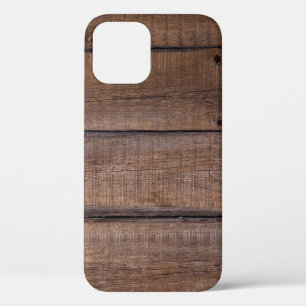 Tree boards background rustic iPhone 12 case