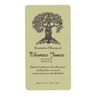 Tree Book Donated in Memory of Bookplate ..