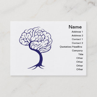 Tree brain business card
