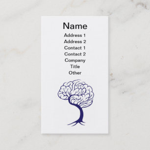 Tree brain business card