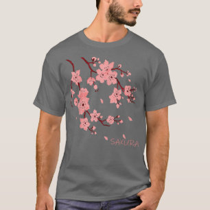 Tree Branch Sakura Cherry Blossoms japanese T-Shirt
