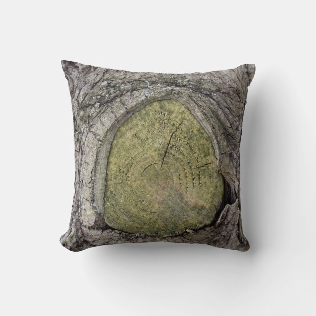 Tree Branch Stub Close Up  Cushion (Front)