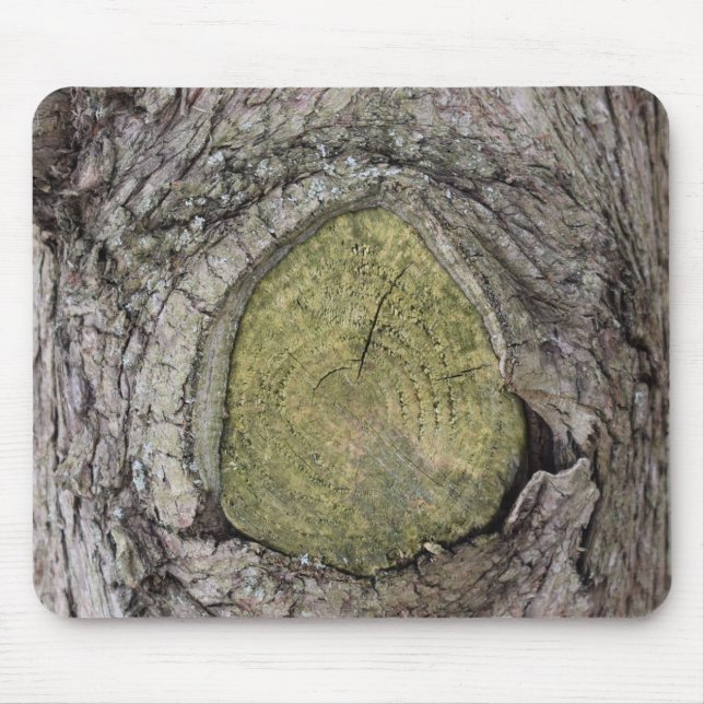 Tree Branch Stub Close Up  Mouse Mat (Front)
