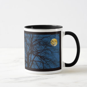 Tree Branches Full Moon Mug