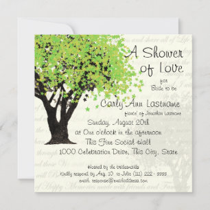 Tree Bridal Shower Invitation