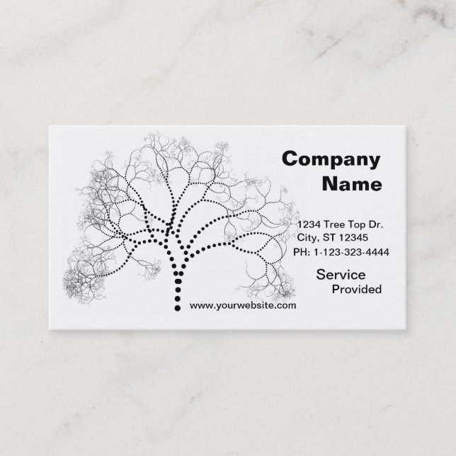 Tree Business Card (Front)