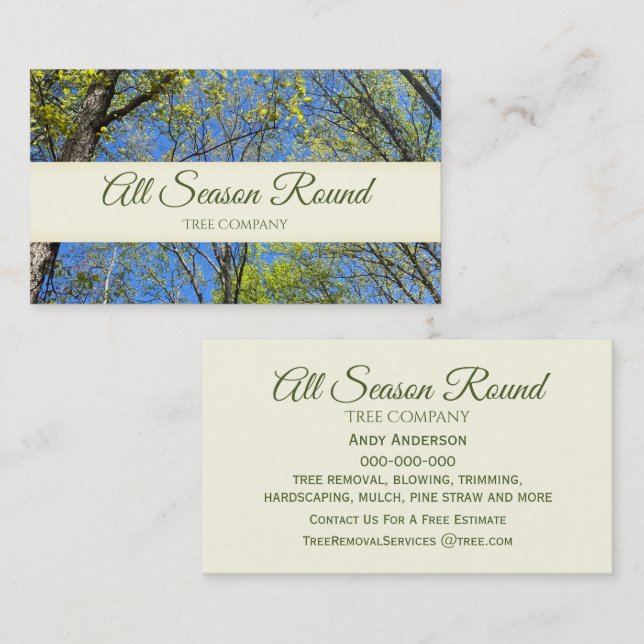 Tree Business Card (Front/Back)