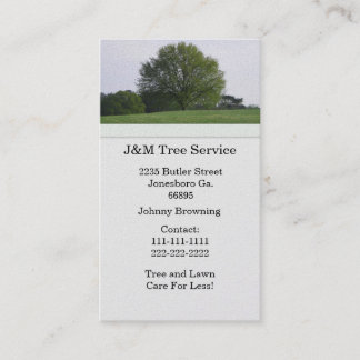 Tree Business Card