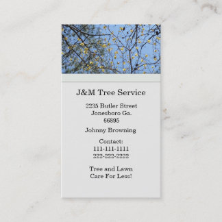 Tree Business Card