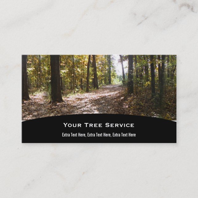 Tree Business Card (Front)