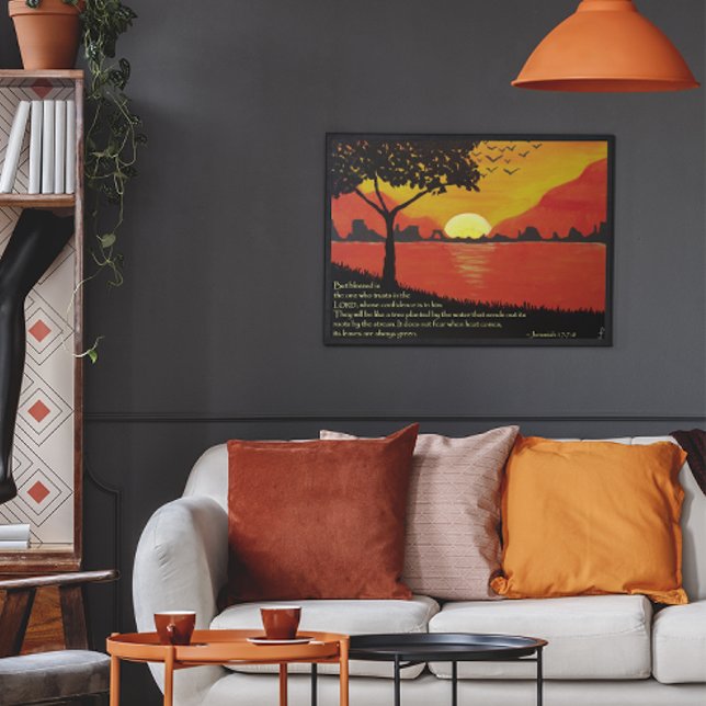 Tree by the Water Poster (Creator Uploaded)