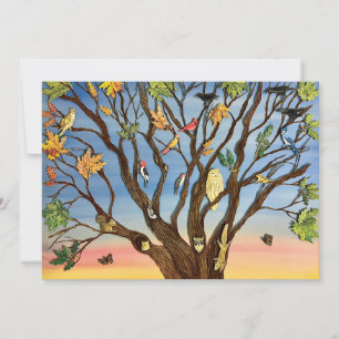 Tree Canopy Large Postcard