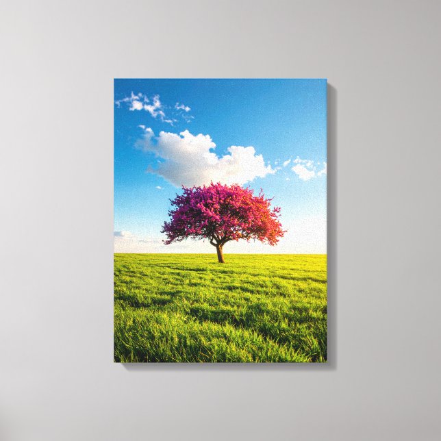 tree canvas print (Front)