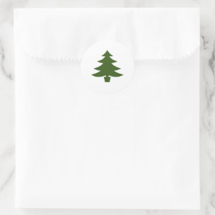 Tree Classic Round Sticker