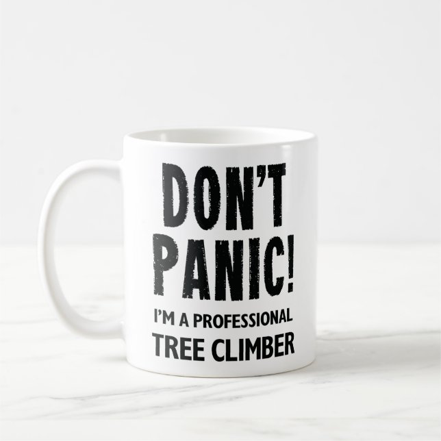 Tree Climber Coffee Mug (Left)